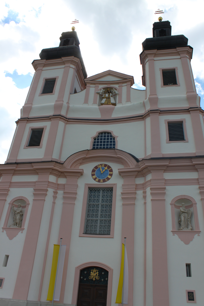 Abbildung 8:
      Die Kirche Maria Schutz bei unserem Aufbruch in Richtung Schanz-Kapelle